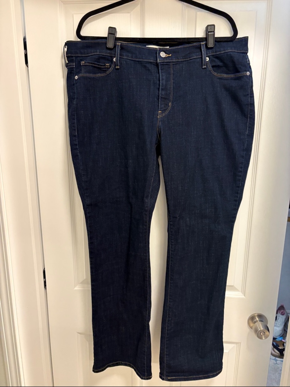 Levi's Dark Indigo Bootcut Jeans